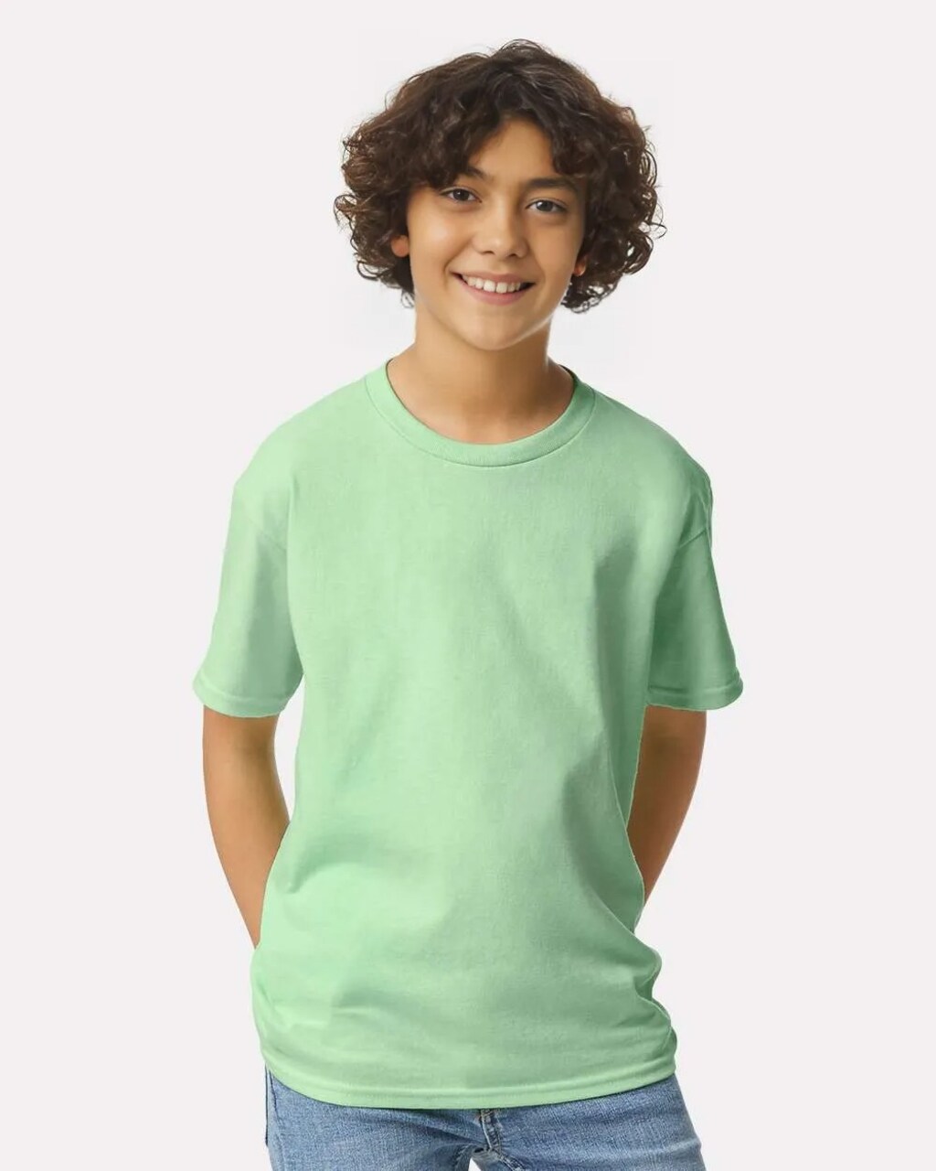 Gildan® Ultra Cotton Youth Crewneck Short Sleeve T-Shirt Perfect for School, Sports & Custom Printing Cotton Tee